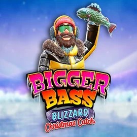 Bigger Bass Blizzard Christmas Catch casino game by Pragmatic Play – featured logo at ShakeBet Casino