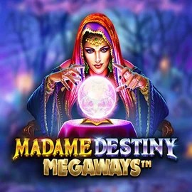 Official Slots logo: Madame Destiny Megaways by Pragmatic Play at ShakeBet Casino