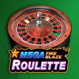 Mega Fire Blaze Roulette logo – Table Games by Playtech at ShakeBet Casino