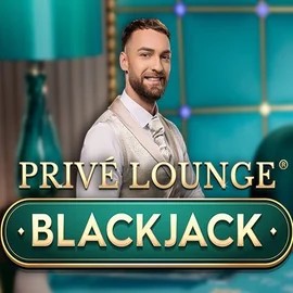 Privé Lounge Blackjack slot visual from Pragmatic Play available on shakebett.com