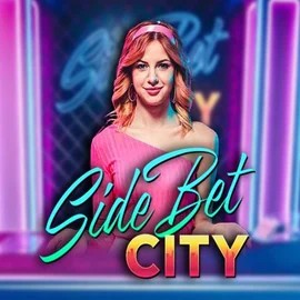 Official Live Casino logo: Side Bet City by Evolution at ShakeBet Casino