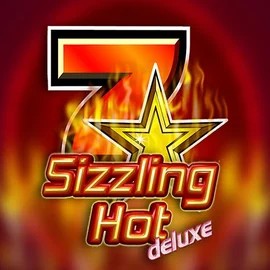 Sizzling Hot Deluxe logo – Slots by Novomatic at ShakeBet Casino