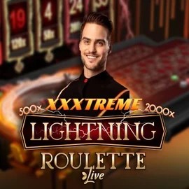 XXXtreme Lightning Roulette logo – Live Casino by Evolution at ShakeBet Casino